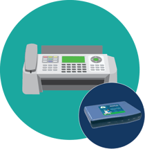 GL Fax ATA SMALL VERSION WITH FAX-01