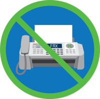 no fax machine